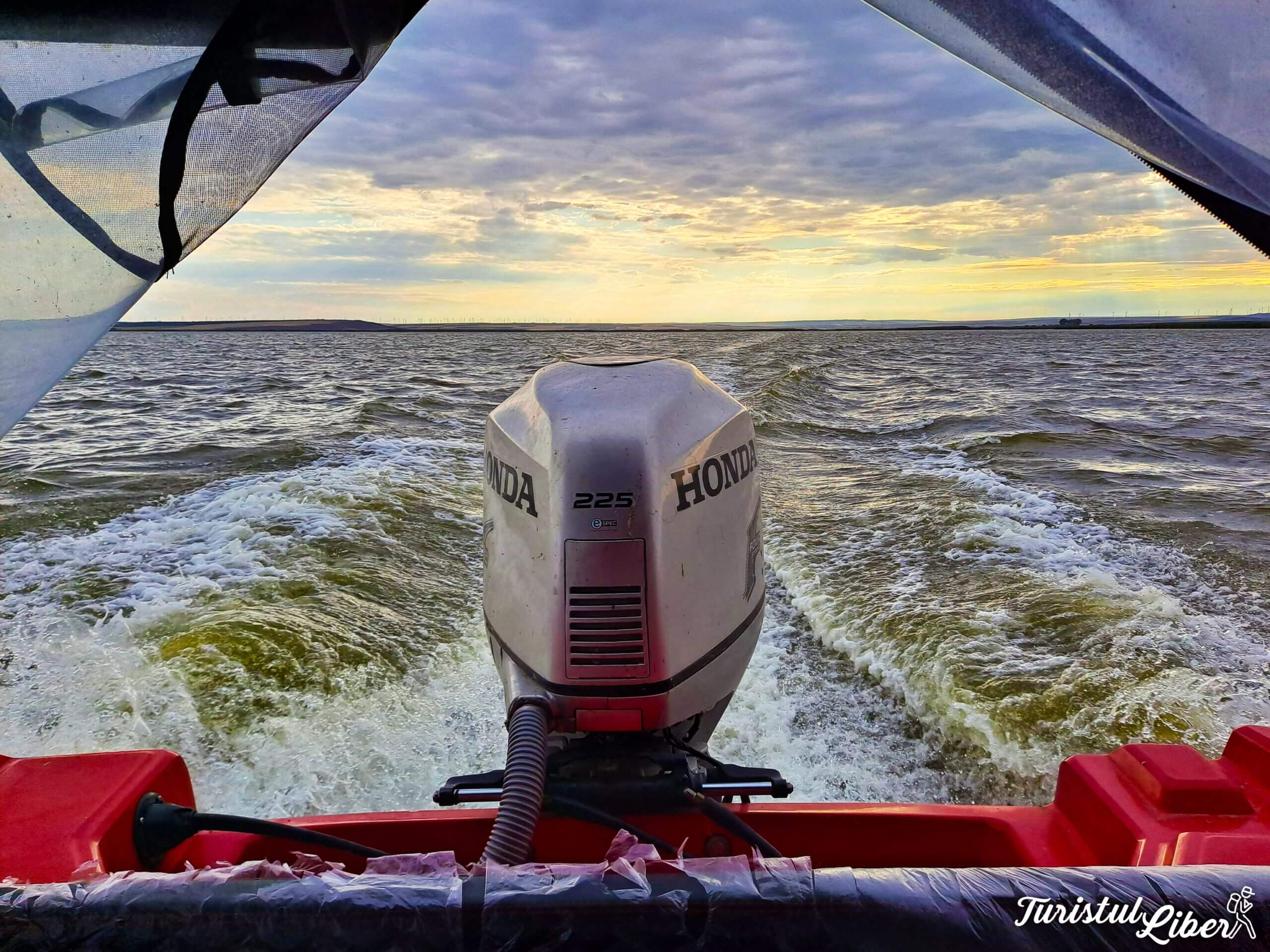 Excursie cu barca Jurilovca - lacul Sinoe